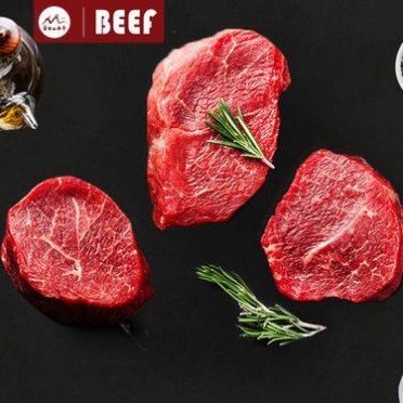 【冰鮮牛肉】安格斯牛原整切菲力牛排生鮮牛肉里脊直供誠招代理商